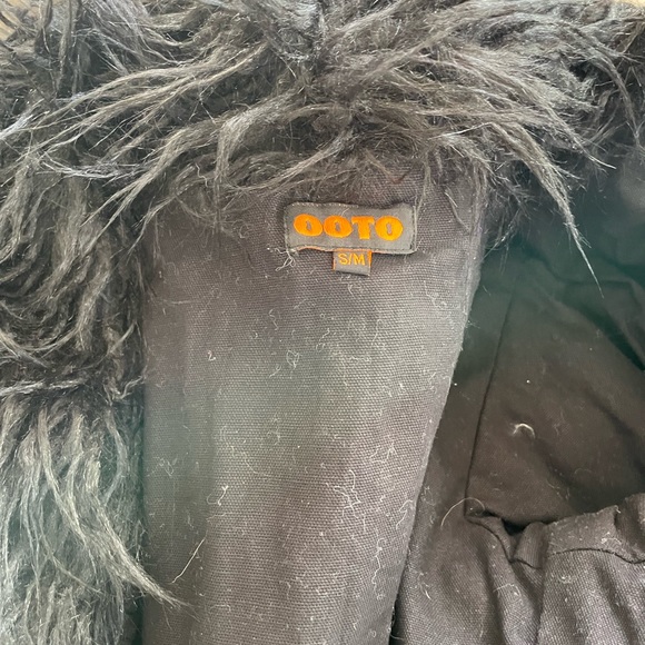 OOTO Retro Fur Trum Coat - Picture 4 of 4